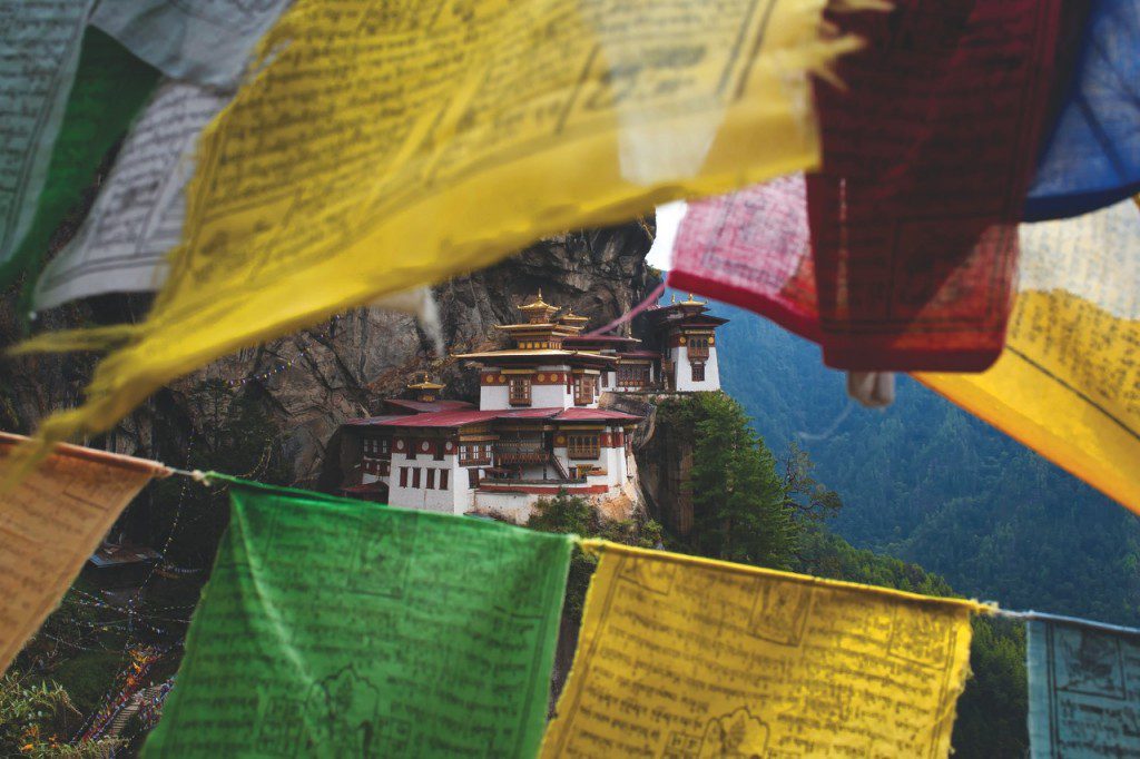 The Tiger’s Nest Monastery in the Paro Valley