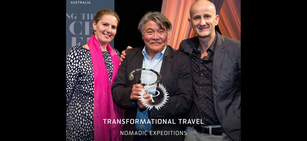 Winner! Transformational Travel – Nomadic Expeditions (PURE Life Experiences)