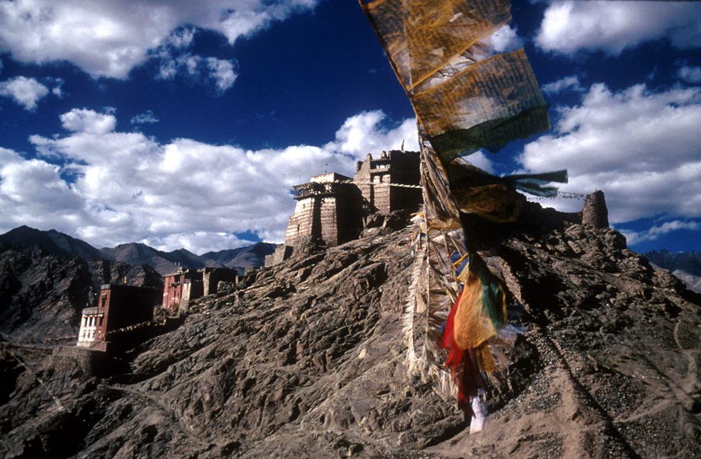 Monastery in the Mountains of Ladakh