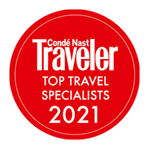 Conde Nast Traveler Top Travel Specialist 2021