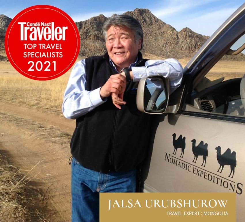 2021 Condé Nast Traveler “Travel Experts”: Mongolia and The Himalaya