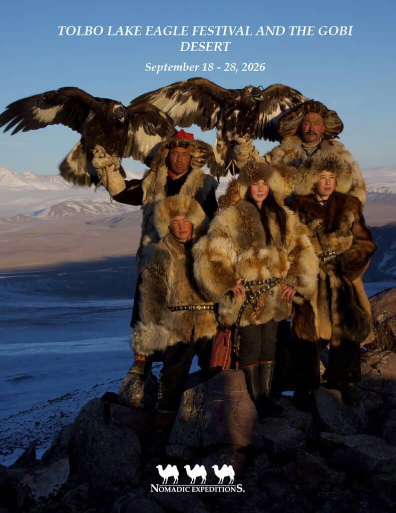 TOLBO LAKE EAGLE FESTIVAL AND THE GOBI DESERT